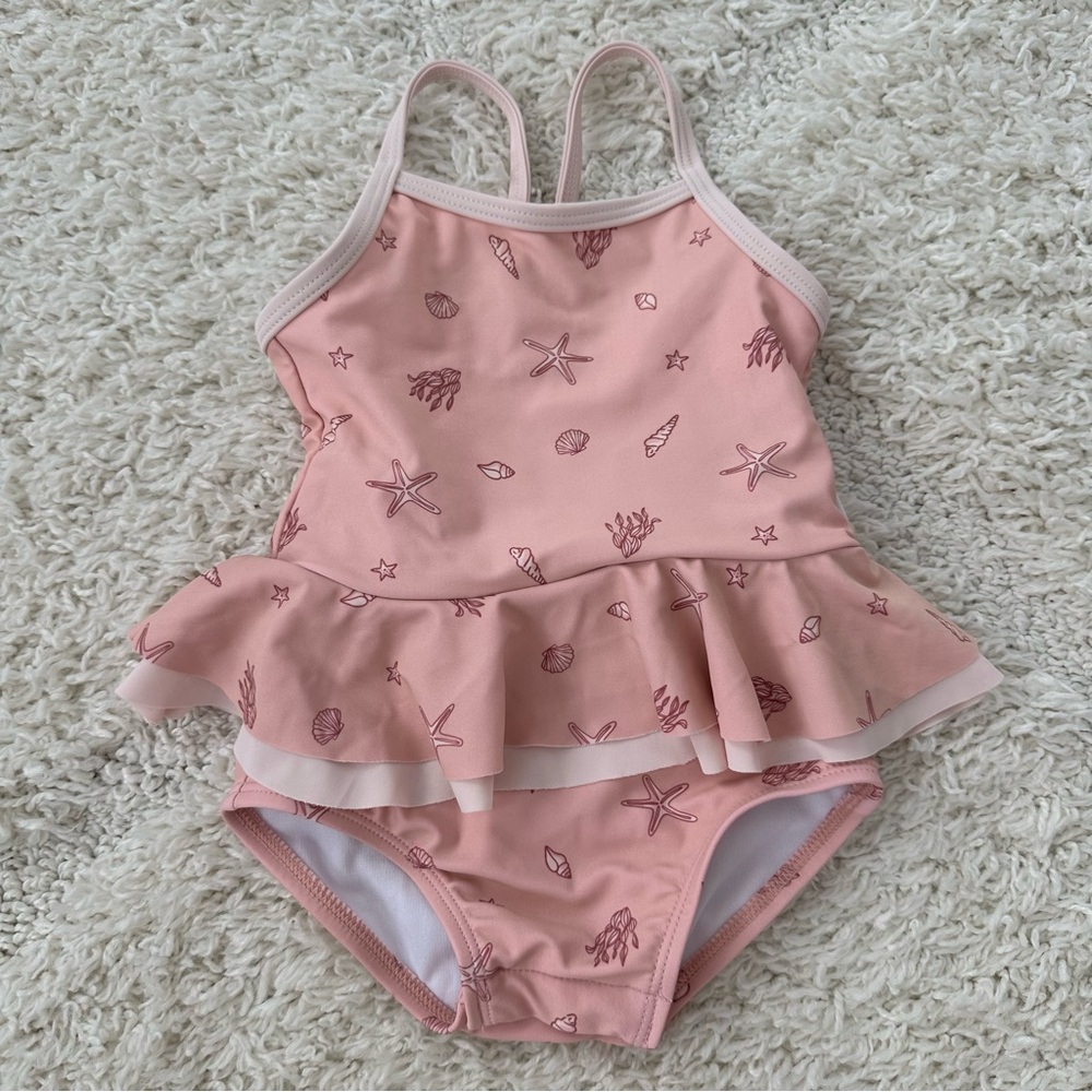 Gerber Baby Girls’ One-Piece Swimsuit